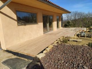 maison individuelle bois paille terre